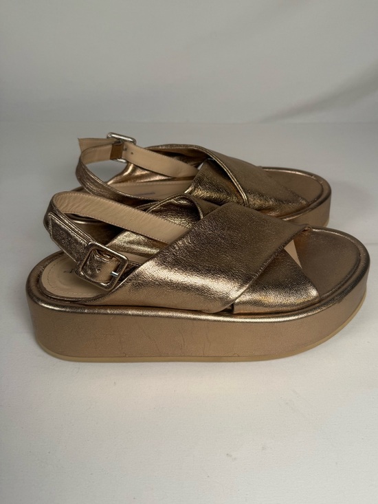 Paloma Barcelo Shoes - Paloma Barceló Basima Bronze Platform Sandals NWT